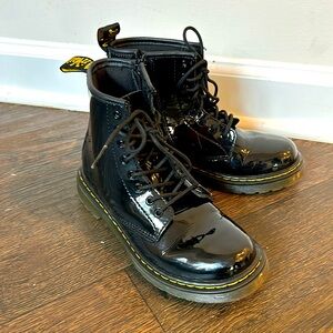 Girls Dr. Martens Black Boots